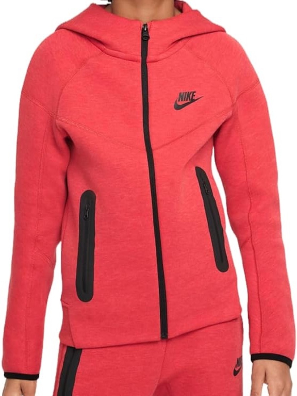 Nike Sportswear Tech Fleece
Older Kids' (Boys') Full-Zip Hoodie red small